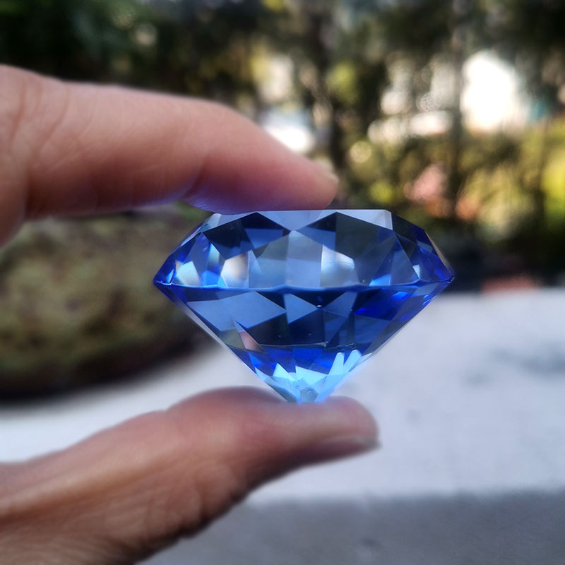 1pc Crystal Diamond Paperweigh - Paper Weight Crystal 评论和价格
