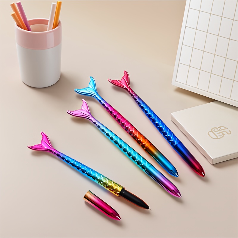 6 Mermaid Pens, Creative Desig - Correction Pen Fine 评论和价格