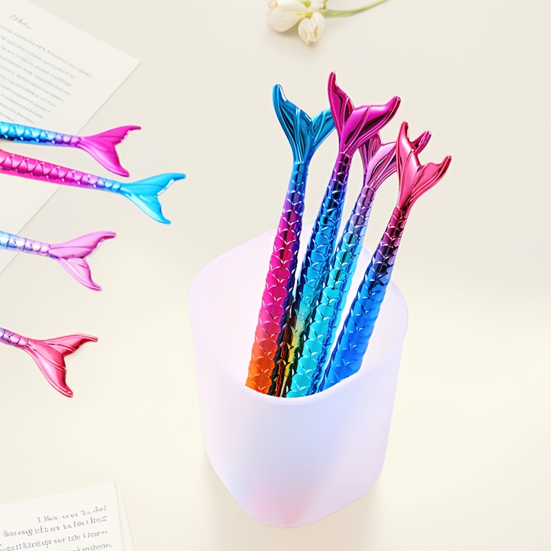 6 Mermaid Pens, Creative Desig - Correction Pen Fine 评论和价格
