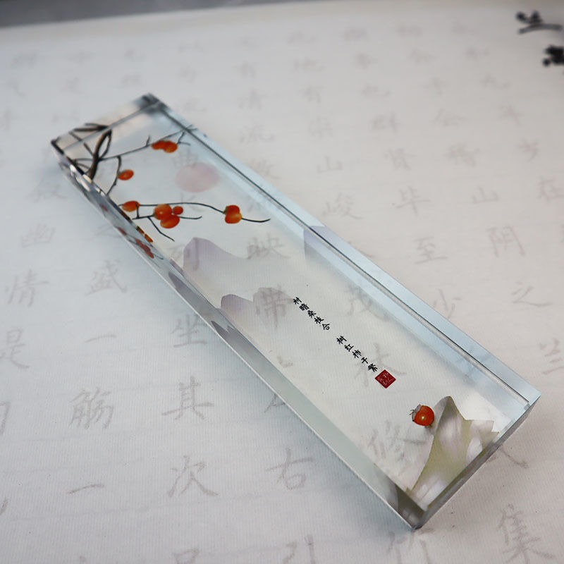 Glass Paperweight Traditional  - Book Weight Glass 评论和价格
